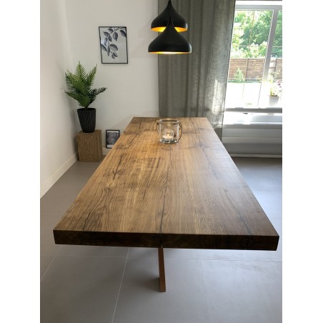 Chêne vielli 80mm Chant Droit 1000x2500