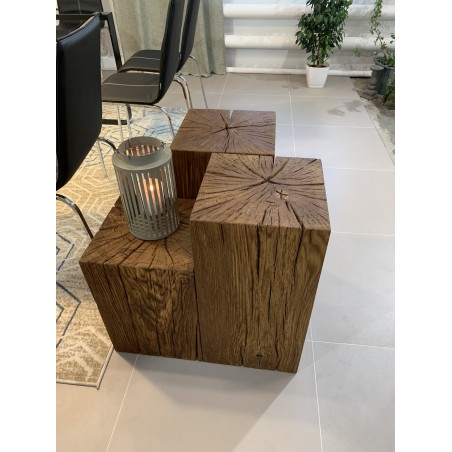 Modèle plot table basse Chêne 32X32X450