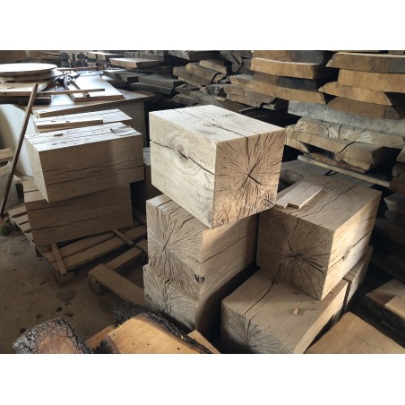 Modèle plot table basse Chêne 32X32X450