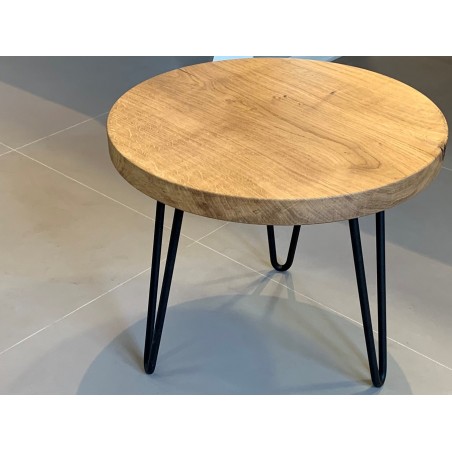 Table basse fil 40mm diamètre 450 à 800