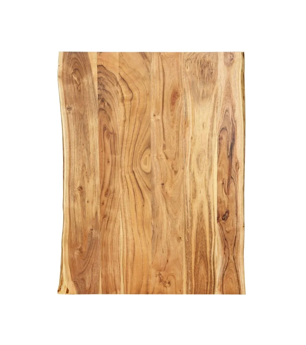 Table en Erable massif - 40 mm - Pieds ARCHE noirs