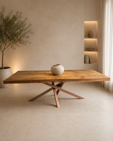 Table en Chêne Vieilli