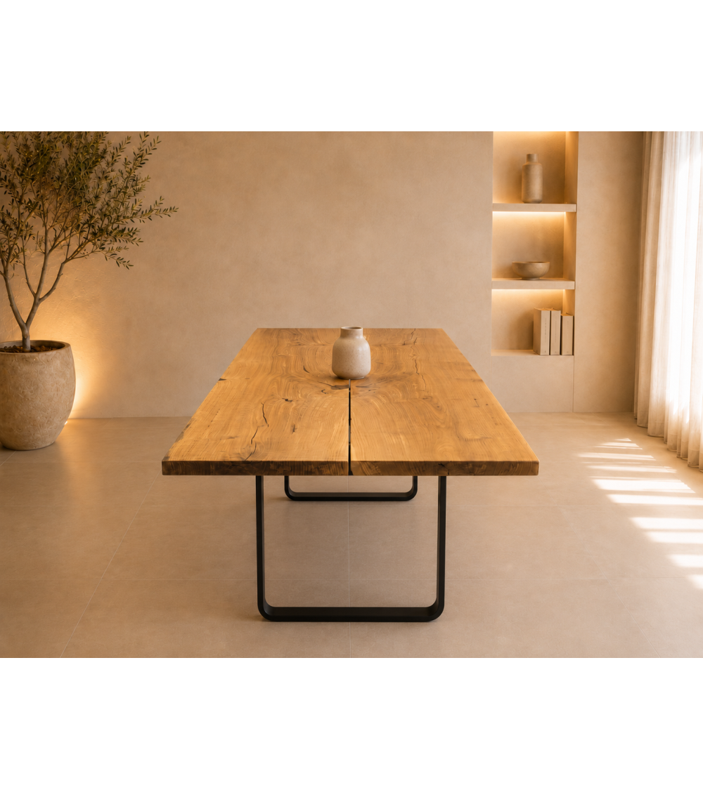 Table en chêne massif