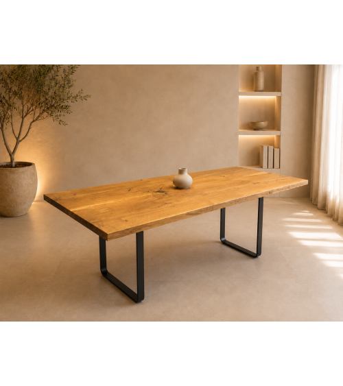 Table en chêne massif