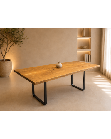 Table en chêne massif