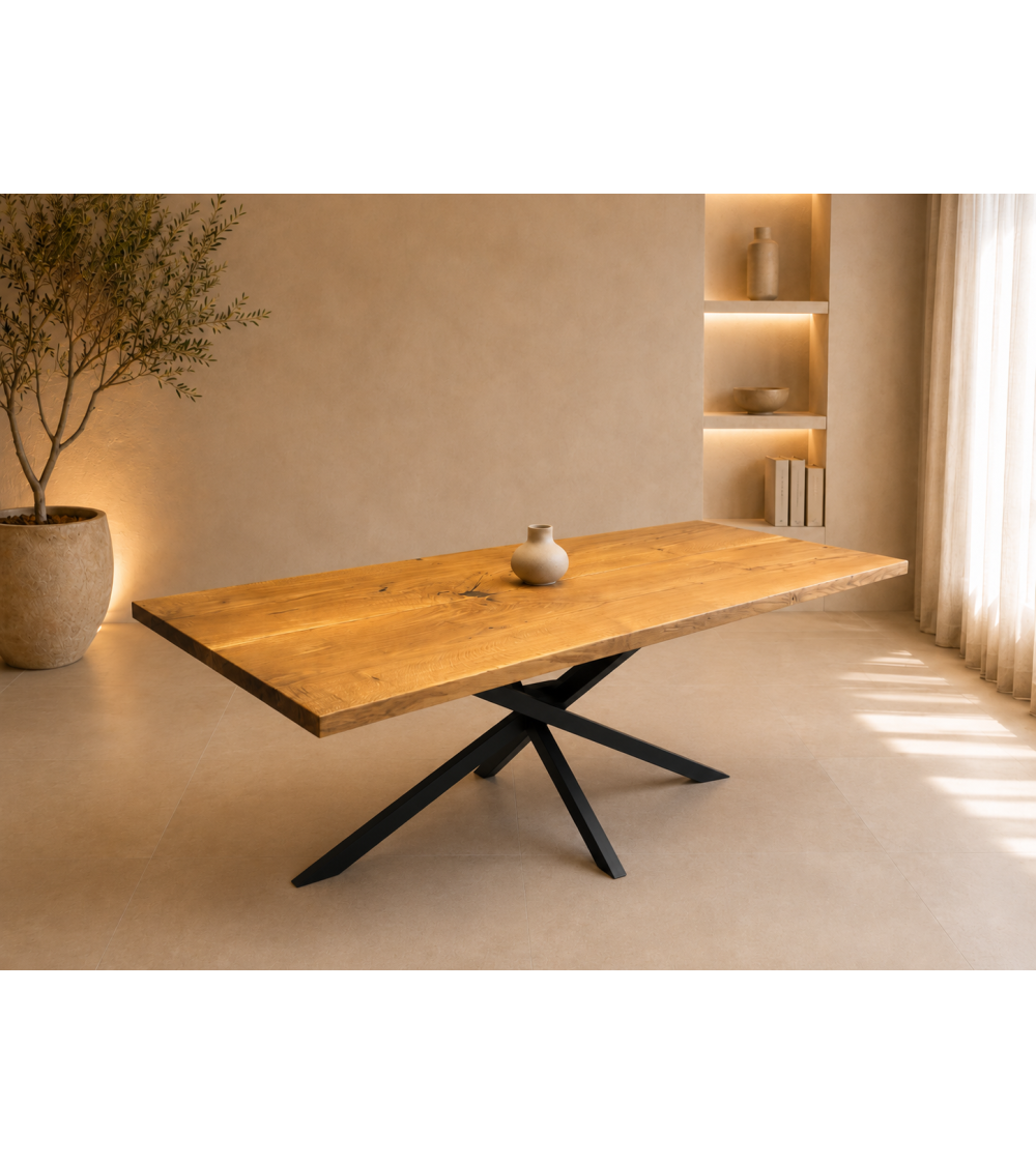 Table en chêne massif