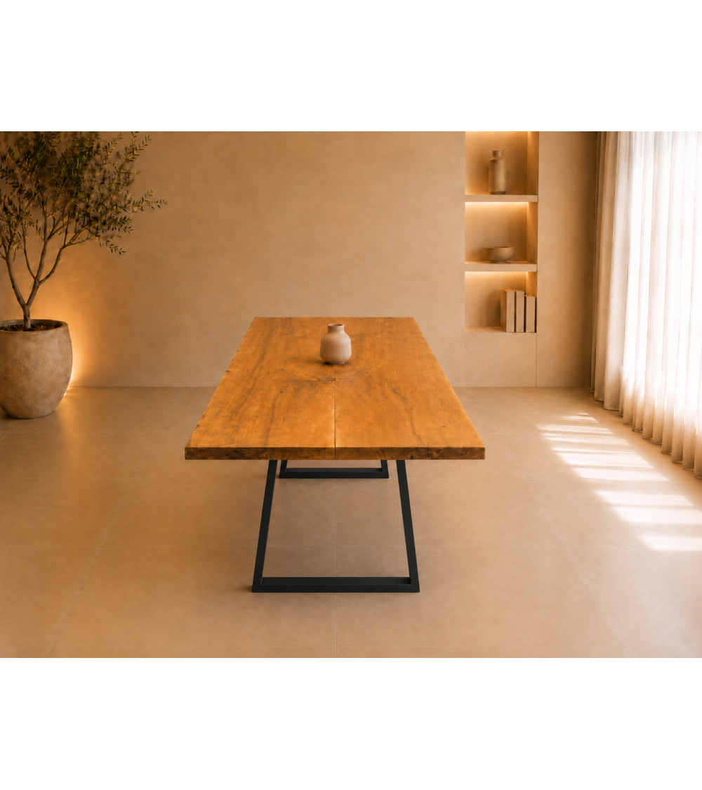 Table en chêne massif