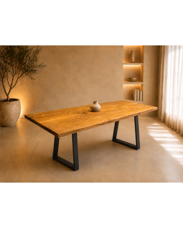Table en chêne massif