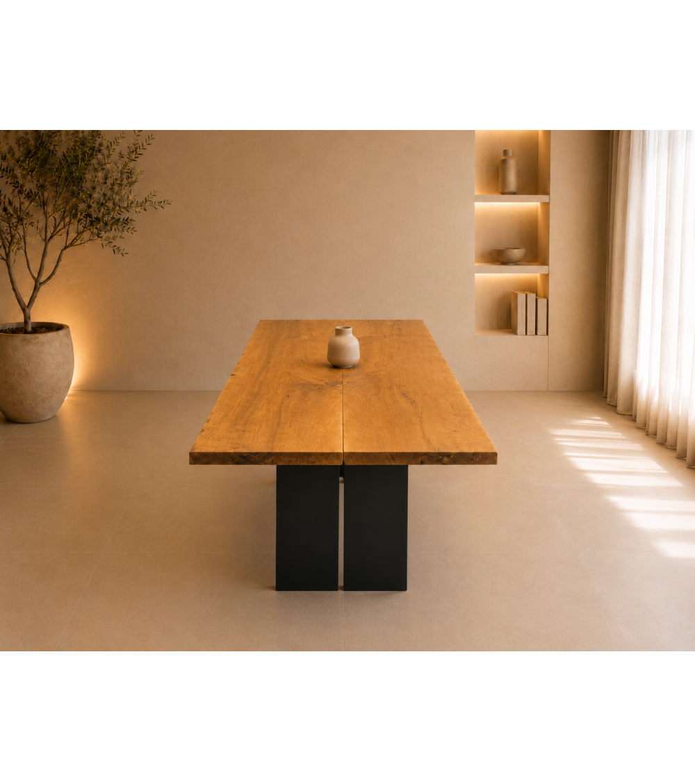 Table en chêne massif