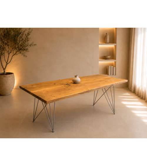 Table en chêne massif