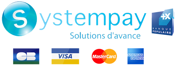 Logo systemepay banque populaire